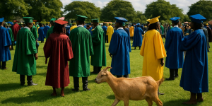 Meet the Goat That Became a Graduation Sensation in Nigeria